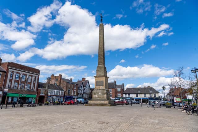 Ripon, which had due to be host the county's VE Day service, remains in lockdown.