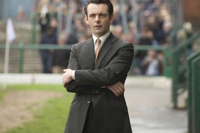 Michael Sheen stars as Brian Clough in The Damned United.  Photographer: Laurie Sparham