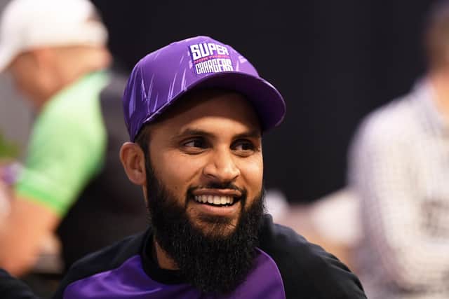 WAITING GAME: Adil Rashid is one of a number of Yorkshire players chosen to star in The Hundred for the Northern Superchargers. Picture: Alex Davidson/Getty Images