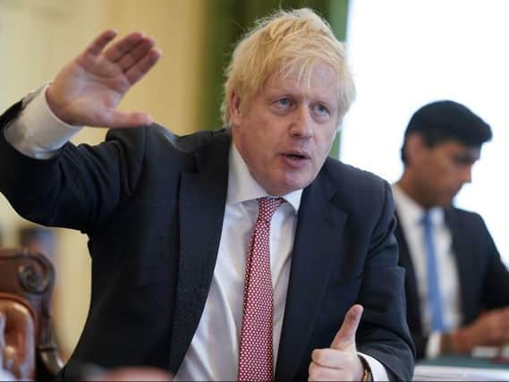 Boris Johnson. Picture: Andrew Parsons/10 Downing Street/Crown Copyright/PA Wire.