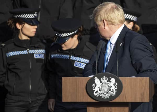 Boris Johnson's first visit to Yorkshire as Prime Minister was an unforgettable one for these police recruits in Wakefield.