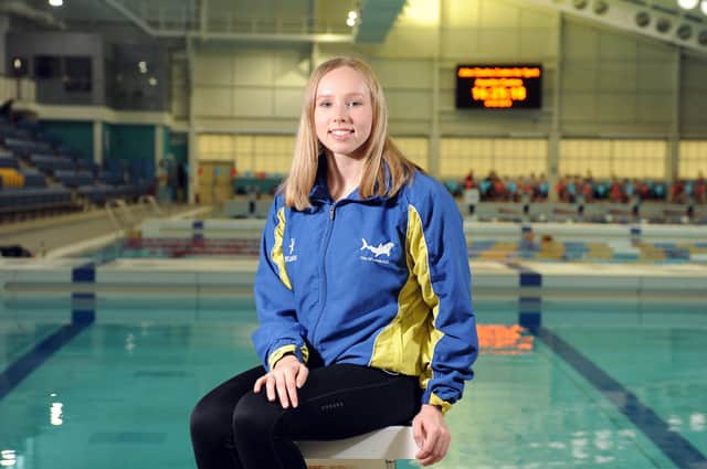 BEST OF BRITISH: City of Leeds swimmer and double national champion, Leah Crisp.