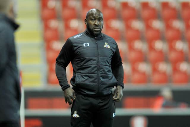Doncaster Rovers manager Darren Moore. Picture: Tony Johnson.