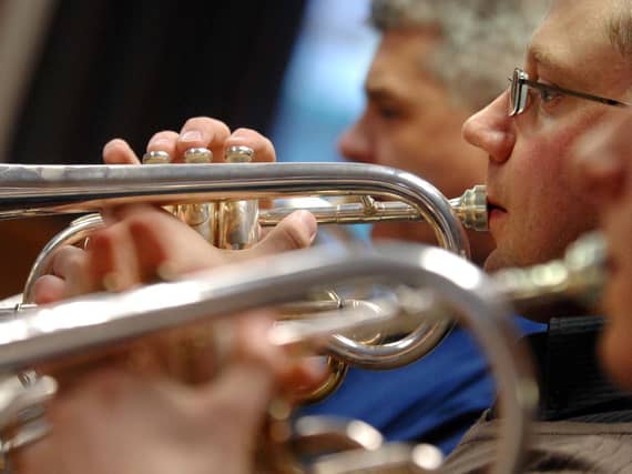 The Grimethorpe Colliery Band.