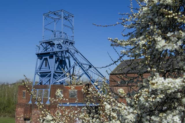 The former pit head at Barnsley Main Colliery.