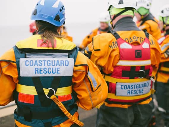 Women make up 20 to 30 per cent of coastguard volunteers Picture: Coastguard Rescue Service