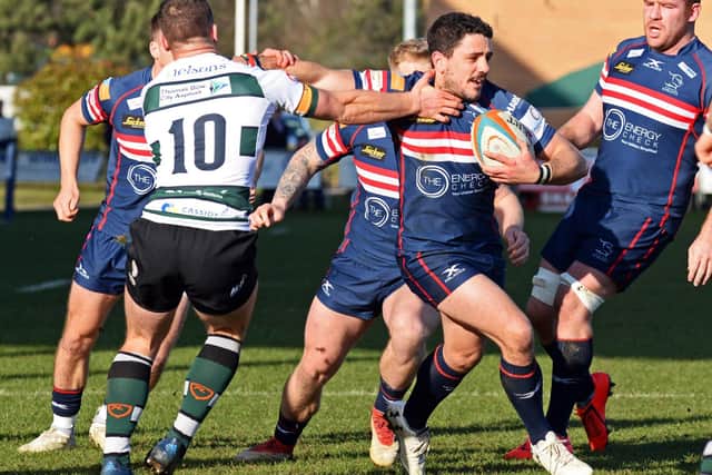 Doncaster Knights v Nottingham. Doncaster's Paul Jarvis, pictured. Picture: NDFP-16-02-19-KnightsvNottingham-2