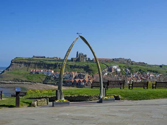 This view across Whitby towards the abbey is world famous. (Tony Johnson).