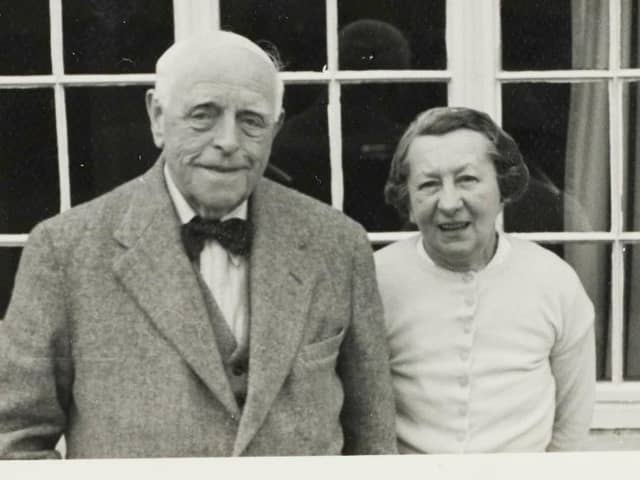 Dr Pickles and his wife, Gertrude. Picture: North Yorkshire County Council