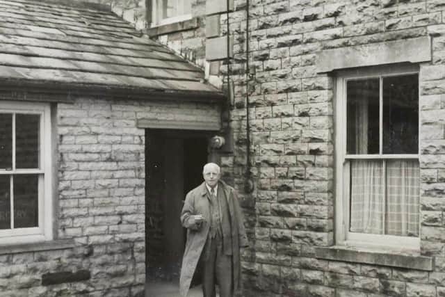 Dr Pickles outside his Aysgarth surgery. Picture: North Yorkshire County Council