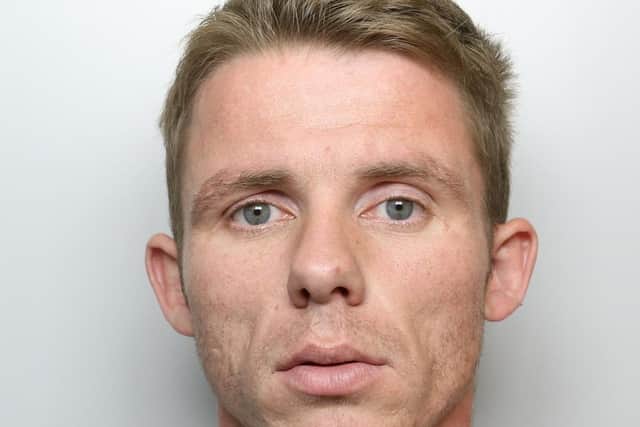 William McGinley was jailed for three years