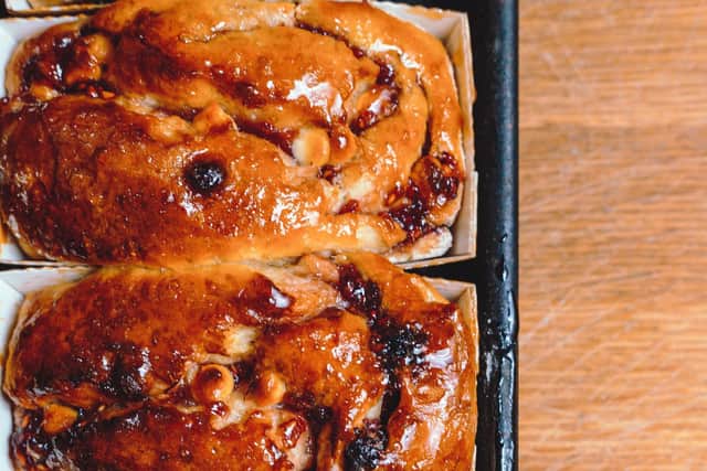 Phil bakes both sweet and savoury bakes for delivery Picture: Lucus Smith