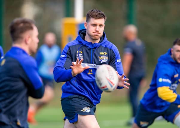 FRUSTRATION: Second-row Joe Greenwood 
endured a frustrating loan spell with Leeds Rhinos. 
Picture: Bruce Rollinson