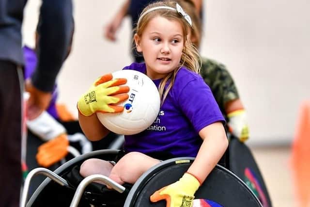 Maisie got into para sports thanks to the charity LimbPower