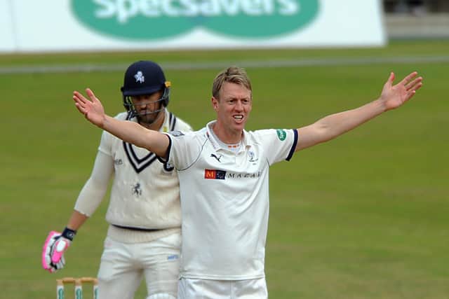 Steve Patterson: Yorkshire captain is currently on furlough along with the rest of his team. (Picture: Dave Williams)