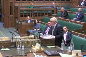 Boris Johnson was put on the spot at Prime Minister's Questions.