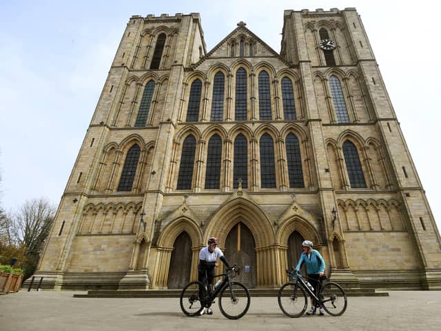 Ripon Cathedral was supposed to be the venue for the county's VE Day service.
