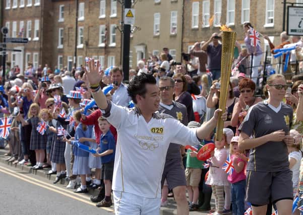 Alan Mak took part in the Olympic Torch Relay through Bedale in 2012. In 2015, he became Tory MP for the Hampshire seat of Havant.