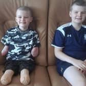 Luke Mortimer is back home with his elder brother Harry