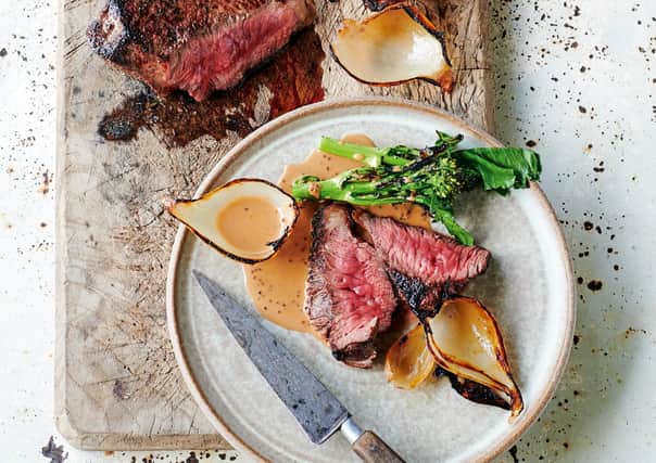 Steak with whisky onions picture: Quadrille/Peter Cassidy/PA.