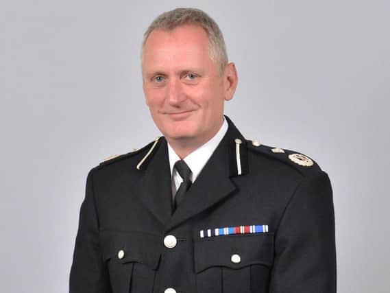 Derbyshire Police Chief Constable Peter Goodman