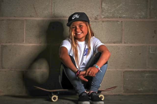 GB skateboarder Sky Brown will be 13 at the time of the Tokyo 2021 Olympics (Picture: PA)