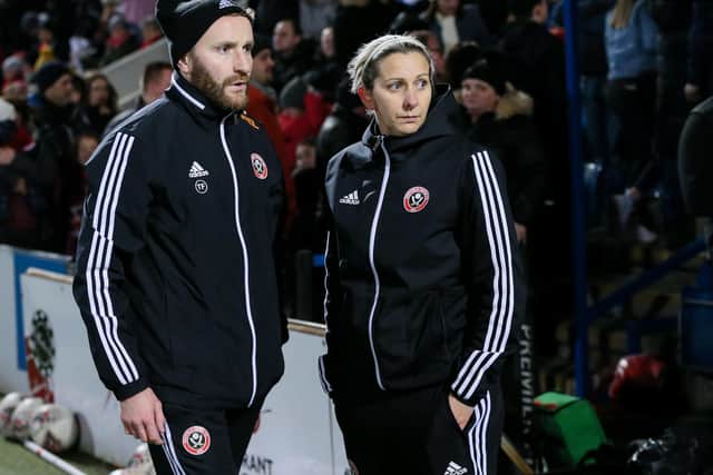 Sheffield United Women's manager Carla Ward. Picture: James Wilson/Sportimage