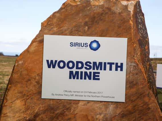 Woodsmith mine in Whitby.