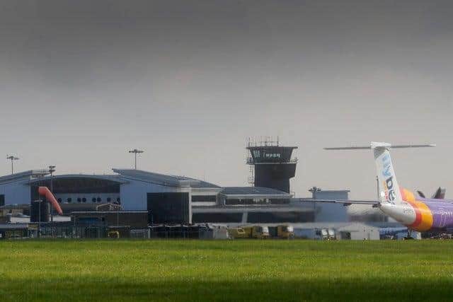 Leeds Bradford Airport is following the latest government advice when it comes to temperature testing. Copyright: jpimedia