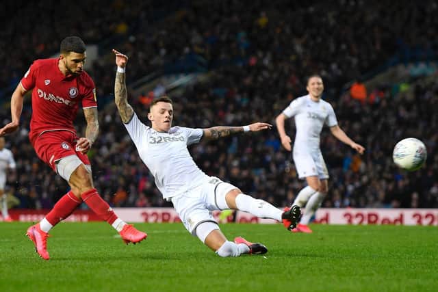 STRONG DISPLAYS: Ben White in action for Leeds United against Bristol City. Picture: George Wood/Getty Images.