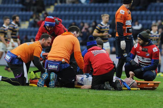 An injury on Boxing Day kept George King out of action until March. Picture by Steve Riding.