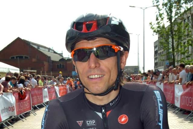 Dean Downing in his final years as a pro cyclist (Picture: Malcolm Billingham)