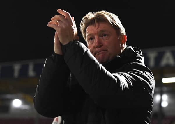 Stuart McCall, manager of Bradford City.  (Photo by George Wood/Getty Images)