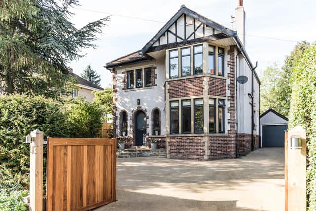The 1930s house in Harrogate has been totally transformed