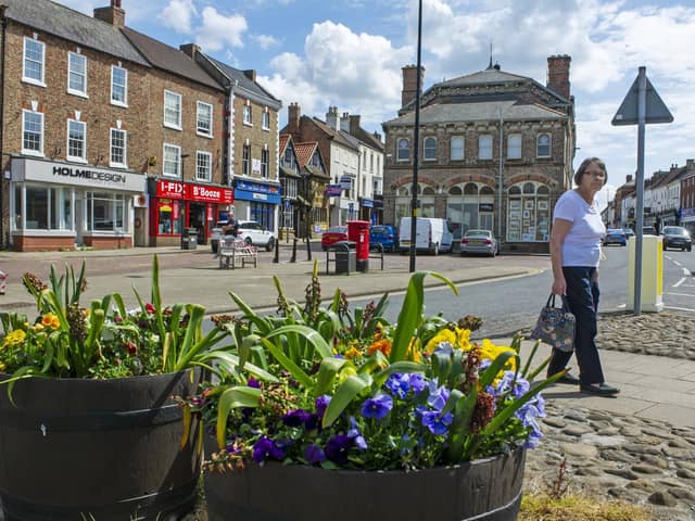 9 May 2020 ..... Northallerton High Street in the Hambleton district of North Yorkshire. Picture Tony Johnson