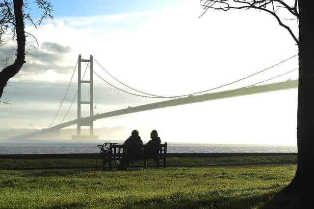 Stock Pic.. Humber Bridge..22nd January 2020..Picture by Simon Hulme