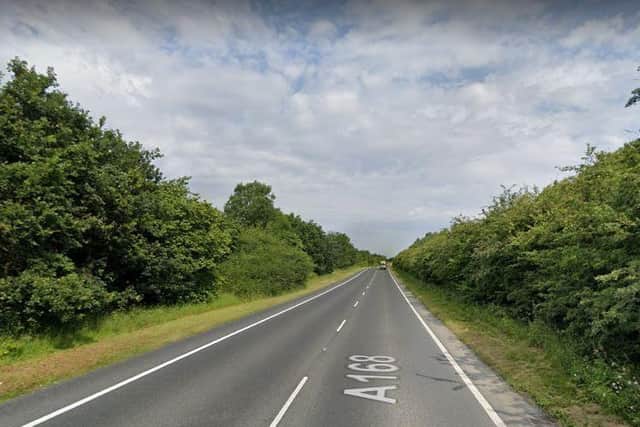 The A168 in North Yorkshire (photo: Google).