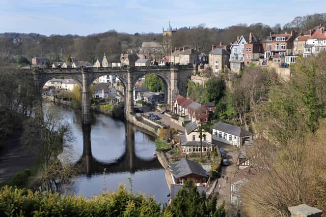 The viaduct over the River Nidd in Knaresborough
Picture Gerard Binks