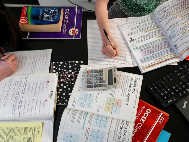 Thousands of children have been studying at home during the lockdown. Picture: Peter Byrne/PA