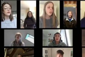 Singers from Ripon Grammar School have banded together online and created a heartfeltchoral tribute to say thank you to the frontline workers. Photo credit: Other