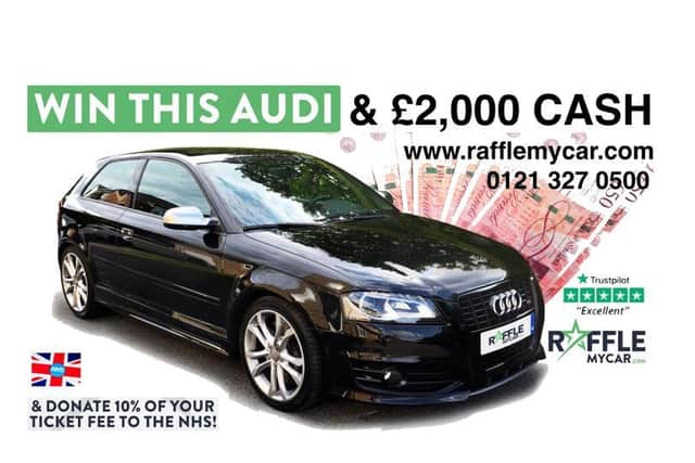 Audi S3 Quattro and 2,000 cash up for grabs in NHS fundraiser