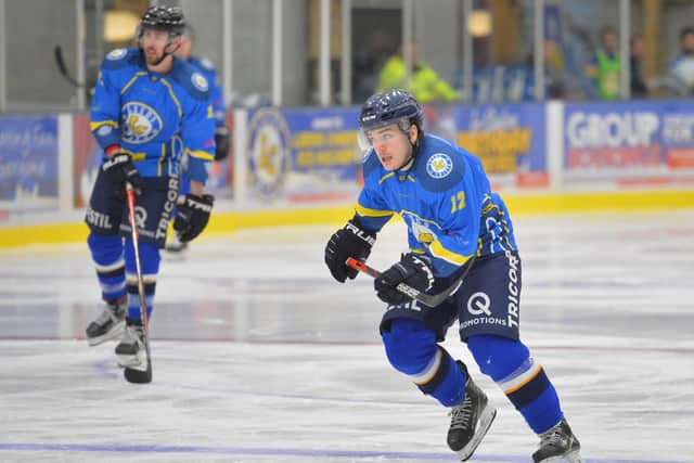 Teenage winger Caly Robertson joined Leeds Chiefs from Bracknell Bees just before the trade deadline at the end of January. Picture: Dean Woolley.