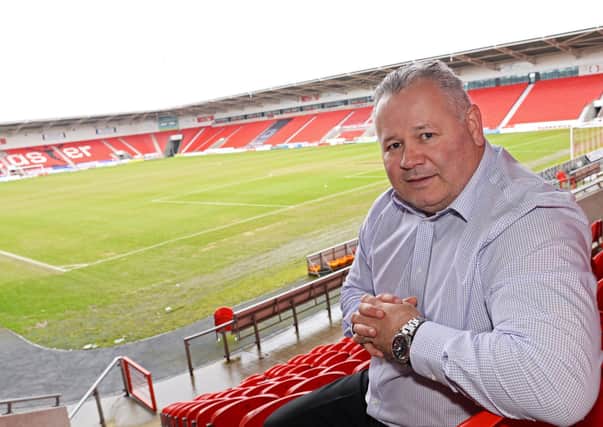 Optimistic: Doncaster chief executive Carl Hall. Picture: Marie Caley