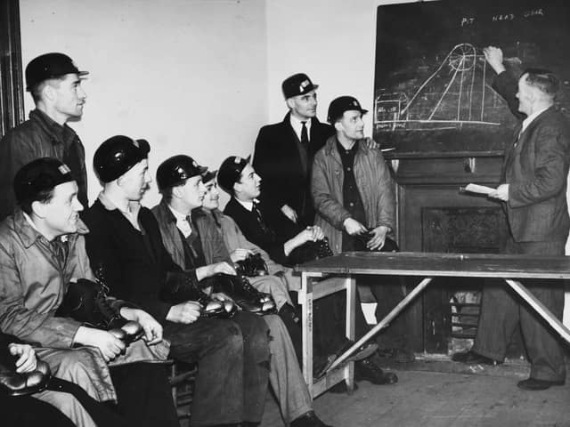 Bevin Boys played a vital role during the Second World War.