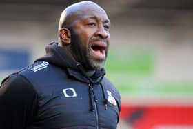 Darren Moore: Doncaster manager believes null and voiding the season is only fair conclusion. (Picture: Marie Caley)