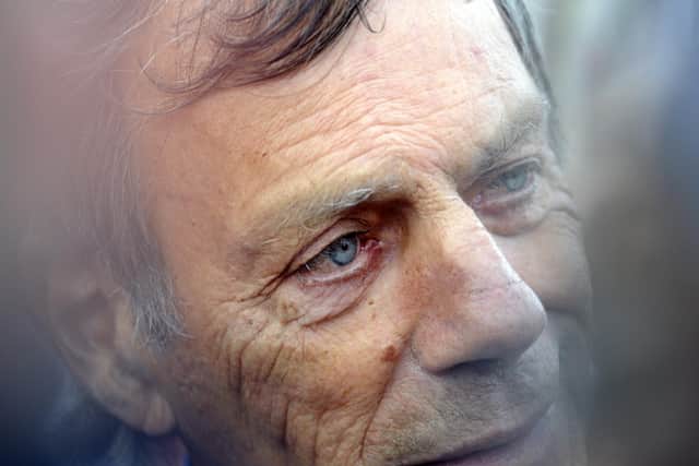 Henry Cecil at his beloved York after Aviate won the Musidora Stakes in May 2010.