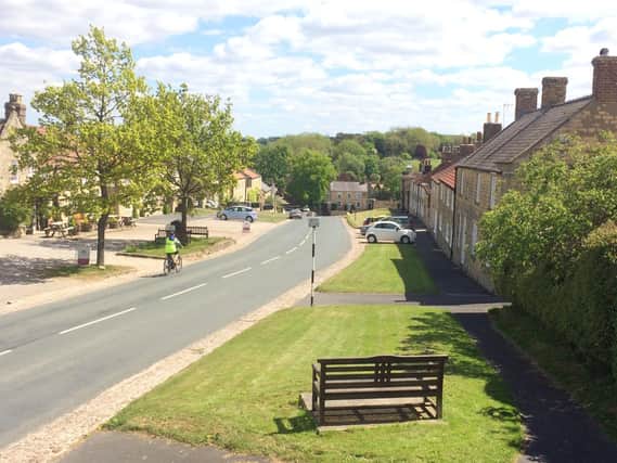 The Yorkshire village of Coxwold