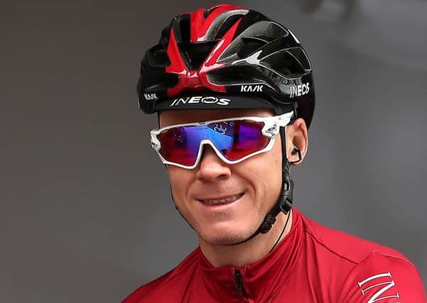 Switching?: Chris Froome.
