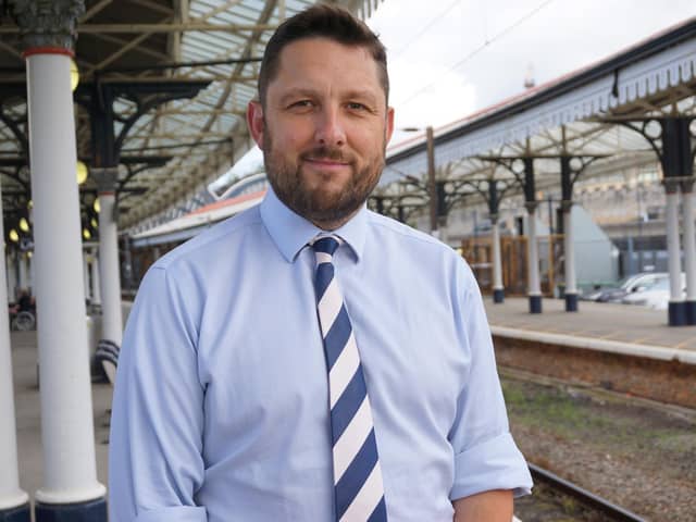 Matt Rice, Route Director for Network Rails North and East Route. Photo: Network Rail