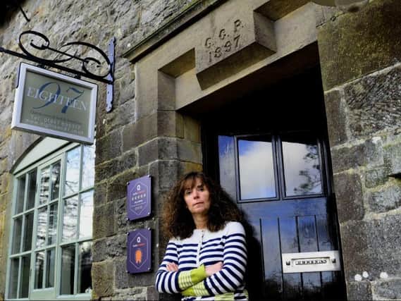 Fiona Gardham is among the B&B owners who will miss out on support.